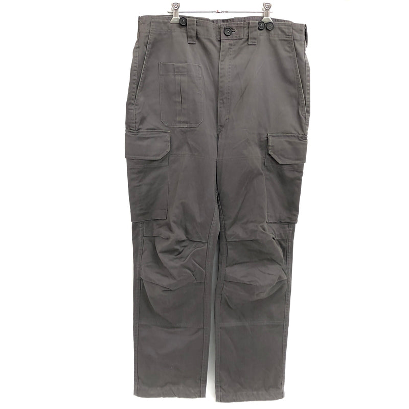 【現状渡し品】【メンズ】 DENMARK MILITARY デンマークミリタリー 80S TANKER PANTS タンカーパンツ カーゴパンツ ボトムス 古着 ヴィンテージ 157-260706-rs-06-fur サイズ：15 カラー：グレー 万代Net店