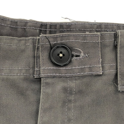【現状渡し品】【メンズ】 DENMARK MILITARY デンマークミリタリー 80S TANKER PANTS タンカーパンツ カーゴパンツ ボトムス 古着 ヴィンテージ 157-260706-rs-06-fur サイズ：15 カラー：グレー 万代Net店