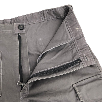 【現状渡し品】【メンズ】 DENMARK MILITARY デンマークミリタリー 80S TANKER PANTS タンカーパンツ カーゴパンツ ボトムス 古着 ヴィンテージ 157-260706-rs-06-fur サイズ：15 カラー：グレー 万代Net店