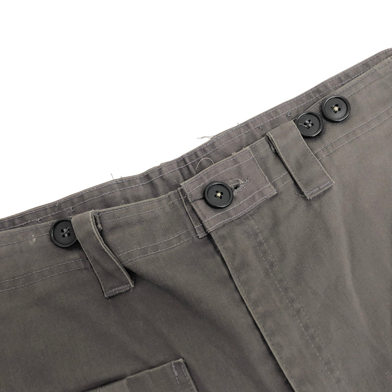 【現状渡し品】【メンズ】 DENMARK MILITARY デンマークミリタリー 80S TANKER PANTS タンカーパンツ カーゴパンツ ボトムス 古着 ヴィンテージ 157-260706-rs-06-fur サイズ：15 カラー：グレー 万代Net店