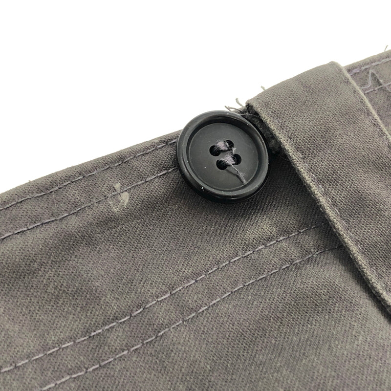 【現状渡し品】【メンズ】 DENMARK MILITARY デンマークミリタリー 80S TANKER PANTS タンカーパンツ カーゴパンツ ボトムス 古着 ヴィンテージ 157-260706-rs-06-fur サイズ：15 カラー：グレー 万代Net店