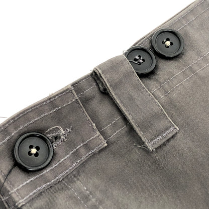 【現状渡し品】【メンズ】 DENMARK MILITARY デンマークミリタリー 80S TANKER PANTS タンカーパンツ カーゴパンツ ボトムス 古着 ヴィンテージ 157-260706-rs-06-fur サイズ：15 カラー：グレー 万代Net店