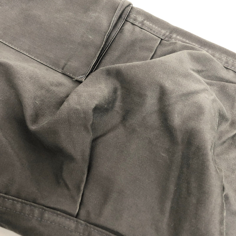 【現状渡し品】【メンズ】 DENMARK MILITARY デンマークミリタリー 80S TANKER PANTS タンカーパンツ カーゴパンツ ボトムス 古着 ヴィンテージ 157-260706-rs-06-fur サイズ：15 カラー：グレー 万代Net店