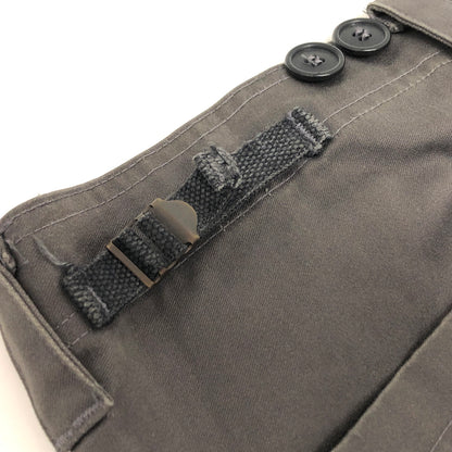 【現状渡し品】【メンズ】 DENMARK MILITARY デンマークミリタリー 80S TANKER PANTS タンカーパンツ カーゴパンツ ボトムス 古着 ヴィンテージ 157-260706-rs-06-fur サイズ：15 カラー：グレー 万代Net店
