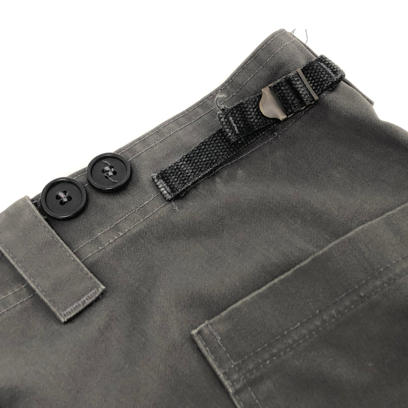 【現状渡し品】【メンズ】 DENMARK MILITARY デンマークミリタリー 80S TANKER PANTS タンカーパンツ カーゴパンツ ボトムス 古着 ヴィンテージ 157-260706-rs-06-fur サイズ：15 カラー：グレー 万代Net店