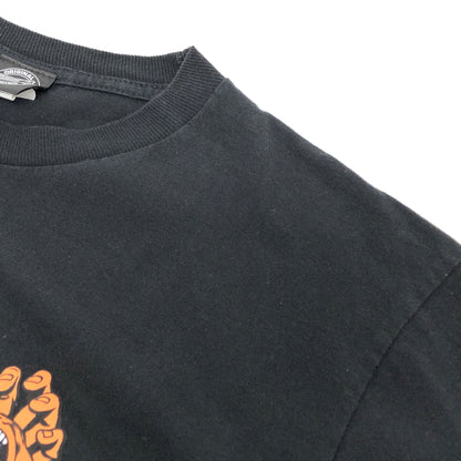 【中古品】【メンズ】 SANTA CRUZ サンタクルーズ SCREAMING HAND S/S TEE 半袖 Tシャツ トップス 142-260706-rs-09-fur サイズ：L カラー：ブラック 万代Net店