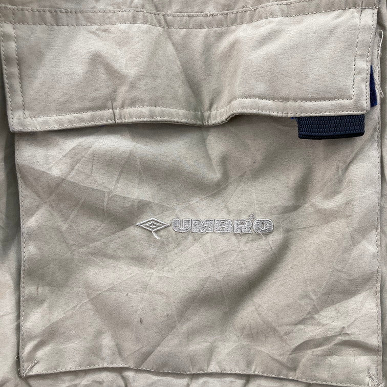 【中古品】【メンズ】 UMBRO 銀タグ 90’S JUMPER 146-260105-WA-07-iwa サイズ：L カラー：ベージュ系 ネイビー 万代Net店