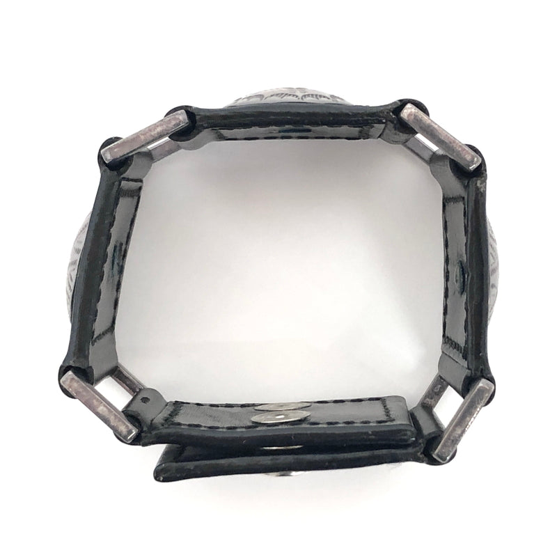 【中古品】【メンズ】 TSUNAIHAIYA ツナイハイヤ Cracasso Bracelet クラカッソ ブレスレット レザーブレスレット コンチョ アクセサリー 193-260929-rs-01-fur サイズ：L カラー：ブラック 万代Net店