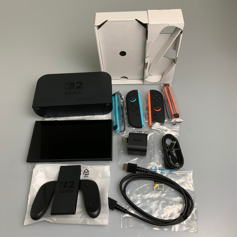 【中古美品】 Nintendo Switch 2(日本語・国内専用) ニンテンドースイッチ2 ゲーム機本体 035-260618-AS-1-min 万代Net店