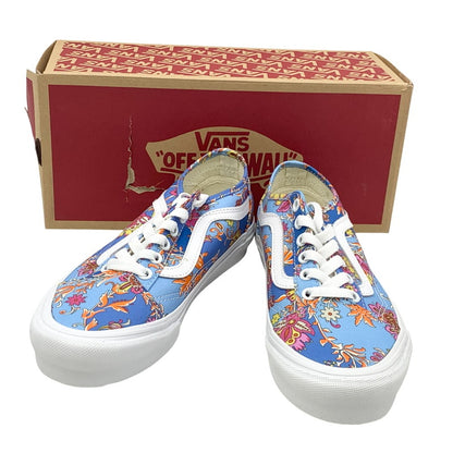 【中古品】【レディース】 VANS バンズ × Liberty Fabrics リバティ ファブリック OLD SKOOL TAPERED VN0A54F44TV オールドスクール テーパード スニーカー シューズ 靴 166-250401-ay-21-izu サイズ：23.5cm カラー：ブルー系 万代Net店