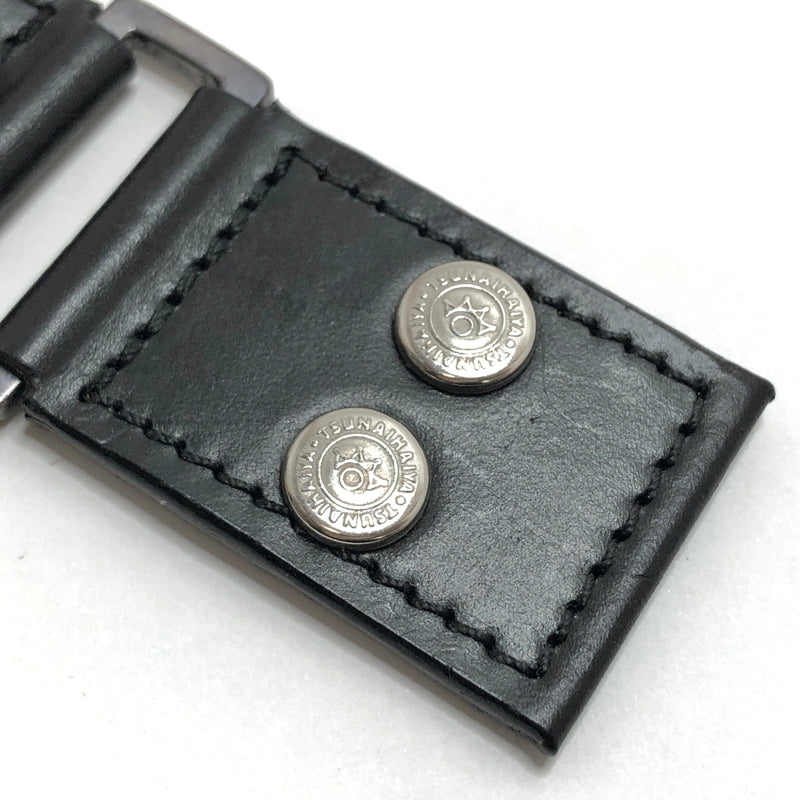 【中古品】【メンズ】 TSUNAIHAIYA ツナイハイヤ Cracasso Bracelet クラカッソ ブレスレット レザーブレスレット コンチョ アクセサリー 193-260929-rs-01-fur サイズ：L カラー：ブラック 万代Net店
