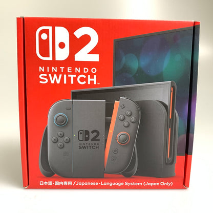 【中古美品】 Nintendo Switch 2(日本語・国内専用) ニンテンドースイッチ2 ゲーム機本体 035-260618-AS-2-min 万代Net店