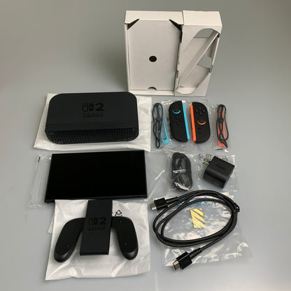 【中古美品】 Nintendo Switch 2(日本語・国内専用) ニンテンドースイッチ2 ゲーム機本体 035-260618-AS-2-min 万代Net店