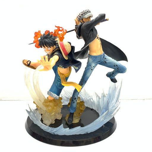 【現状渡し品】 箱無し フィギュアーツZERO ルフィ＆トラファルガー・ロー フィギュア 047-260617-mo-01-fur 万代Net店