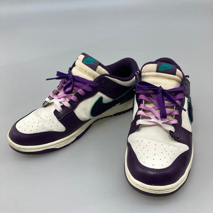 【中古品】【メンズ】 NIKE ナイキ DQ7683-100 DUNK LOW RETRO CHENILLE SWOOSH GRAND PURPLE スニーカー 本体のみ 160-260424-WA-03-iwa サイズ：29cm カラー：パープル グリーン ホワイト 万代Net店