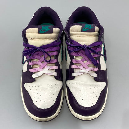 【中古品】【メンズ】 NIKE ナイキ DQ7683-100 DUNK LOW RETRO CHENILLE SWOOSH GRAND PURPLE スニーカー 本体のみ 160-260424-WA-03-iwa サイズ：29cm カラー：パープル グリーン ホワイト 万代Net店