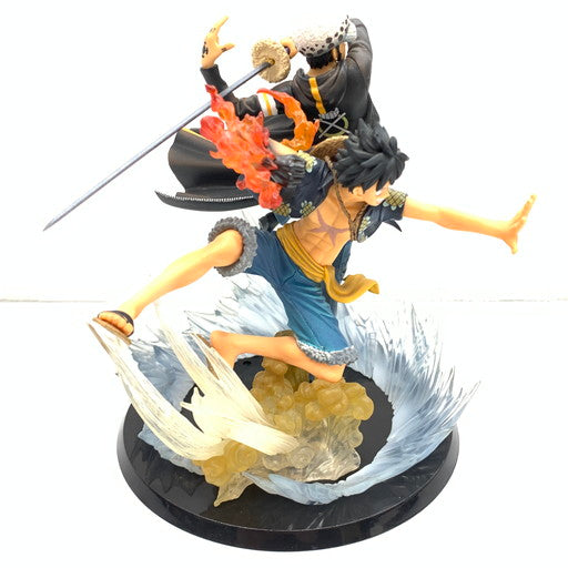 【現状渡し品】 箱無し フィギュアーツZERO ルフィ＆トラファルガー・ロー フィギュア 047-260617-mo-01-fur 万代Net店