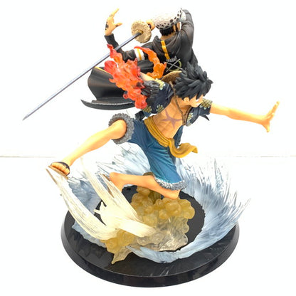 【現状渡し品】 箱無し フィギュアーツZERO ルフィ＆トラファルガー・ロー フィギュア 047-260617-mo-01-fur 万代Net店