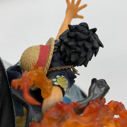 【現状渡し品】 箱無し フィギュアーツZERO ルフィ＆トラファルガー・ロー フィギュア 047-260617-mo-01-fur 万代Net店