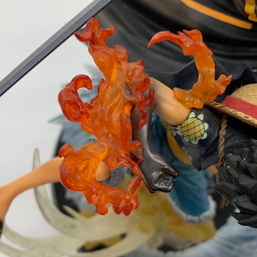 【現状渡し品】 箱無し フィギュアーツZERO ルフィ＆トラファルガー・ロー フィギュア 047-260617-mo-01-fur 万代Net店