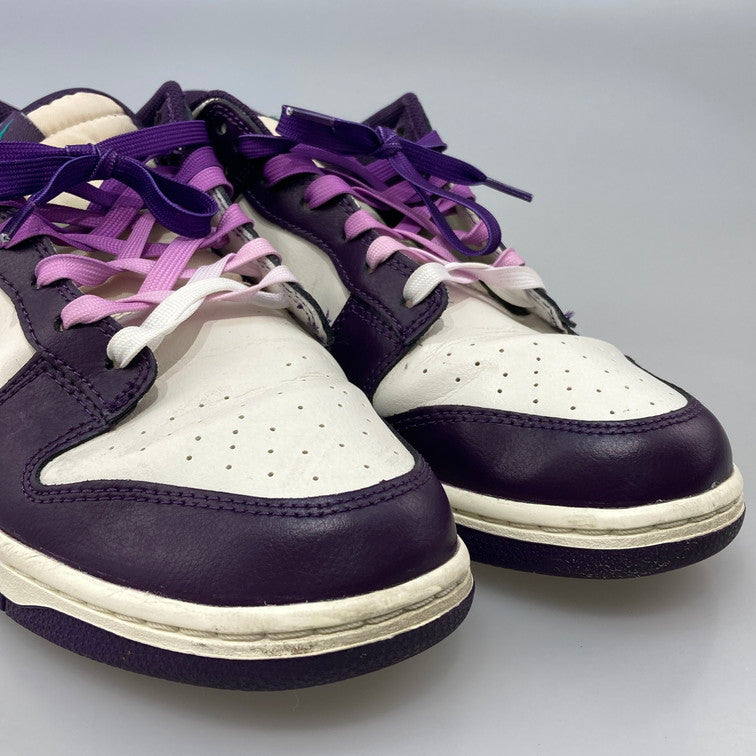 【中古品】【メンズ】 NIKE ナイキ DQ7683-100 DUNK LOW RETRO CHENILLE SWOOSH GRAND PURPLE スニーカー 本体のみ 160-260424-WA-03-iwa サイズ：29cm カラー：パープル グリーン ホワイト 万代Net店