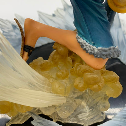 【現状渡し品】 箱無し フィギュアーツZERO ルフィ＆トラファルガー・ロー フィギュア 047-260617-mo-01-fur 万代Net店