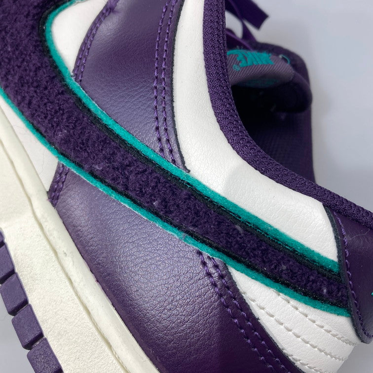 【中古品】【メンズ】 NIKE ナイキ DQ7683-100 DUNK LOW RETRO CHENILLE SWOOSH GRAND PURPLE スニーカー 本体のみ 160-260424-WA-03-iwa サイズ：29cm カラー：パープル グリーン ホワイト 万代Net店
