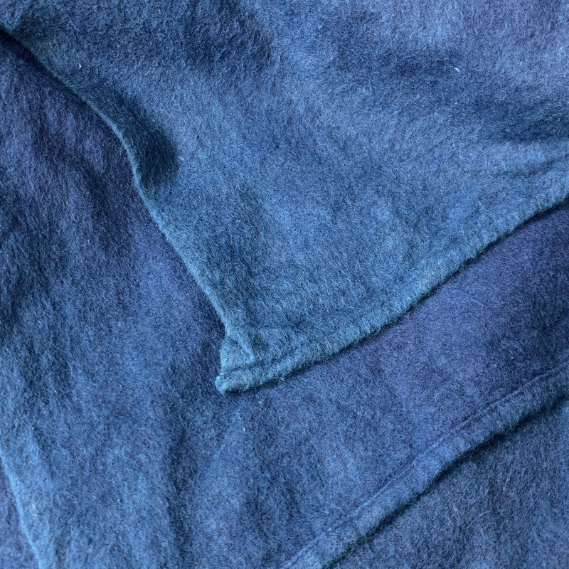 【中古品】【メンズ】 EURO VINTAGE ユーロヴィンテージ GRANDPA SHIRT 後染め グランパ シャツ トップス 146-260706-kh-14-izu サイズ：46 カラー：インディゴ 万代Net店