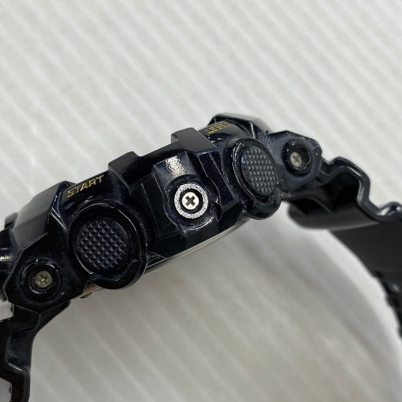 【中古品】【メンズ/レディース】 G-SHOCK ジーショック GA-710GB ANALOG・DIGITAL WATCH アナログ デジタル ウォッチ 時計 196-261013-kh-14-izu サイズ：57.5 × 53.4 × 18.4 mm カラー：ブラック×ゴールド 万代Net店