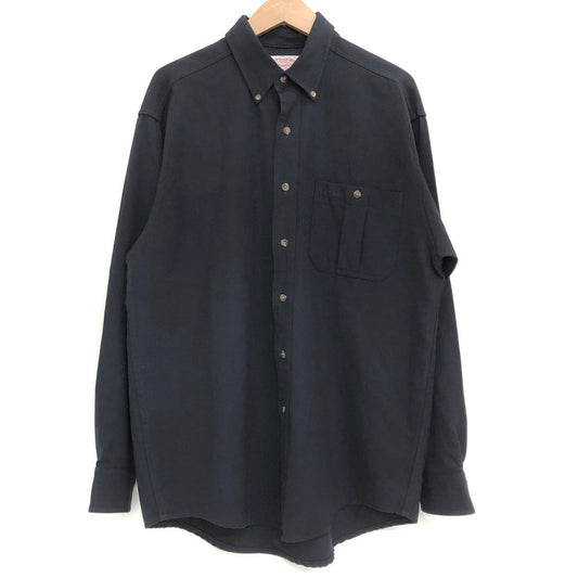 【中古品】【メンズ】 FILSON フィルソン 90S POCKET L/S SHIRT ポケット 長袖 シャツ トップス ヴィンテージ 146-260420-rs-02-fur サイズ：L カラー：ブラック・ネイビー系 万代Net店