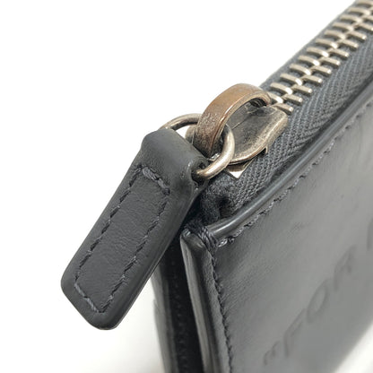 【中古品】【メンズ】 OFF-WHITE オフホワイト DEBOSSED QUOTE CHAIN WALLET OMNC021F21LEA0010909 デボス クォート チェーン ウォレット 小銭入れ 財布 200-260929-rs-03-fur カラー：グレー 万代Net店