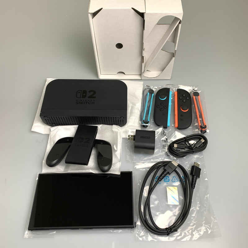 【中古美品】 Nintendo Switch 2(日本語・国内専用) ニンテンドースイッチ2 ゲーム機本体 035-260618-AS-5-min 万代Net店