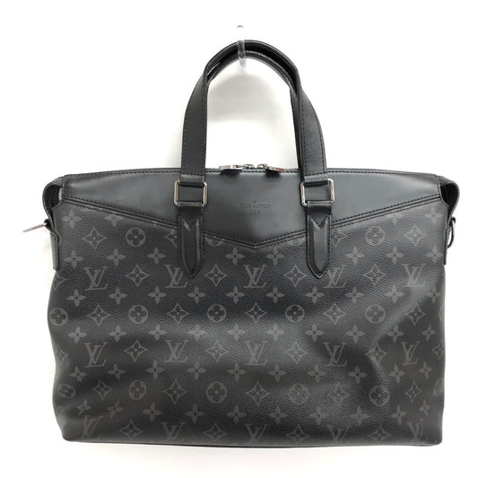 【現状渡し品】【メンズ/レディース】 LOUIS VUITTON ルイ・ヴィトン M40566 モノグラム･エクリプス ブリーフケース･エクスプローラー ビジネスバッグ 鞄 179-251113-rs-01-fur カラー：ブラック系 万代Net店
