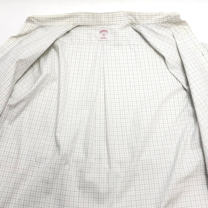 【現状渡し品】【メンズ】 Brooks Brothers ブルックスブラザーズ 90S L/S CHECK SHIRT チェックシャツ 長袖 トップス ヴィンテージ 146-260420-rs-03-fur サイズ：17-6/7 カラー：ホワイト/ブルー系 万代Net店