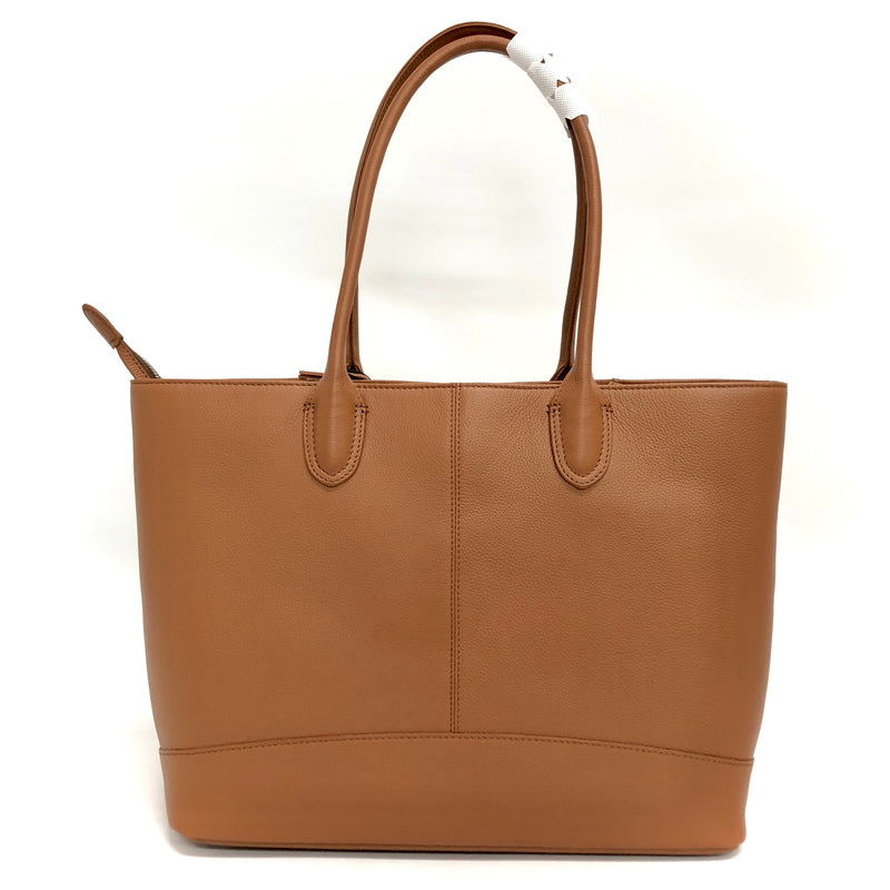【中古美品】【メンズ/レディース】 JOYA ジョヤ COW LEATHER TOTE BAG J4010 トートバッグ 牛革 鞄 188-260929-rs-04-fur カラー：キャメル 万代Net店