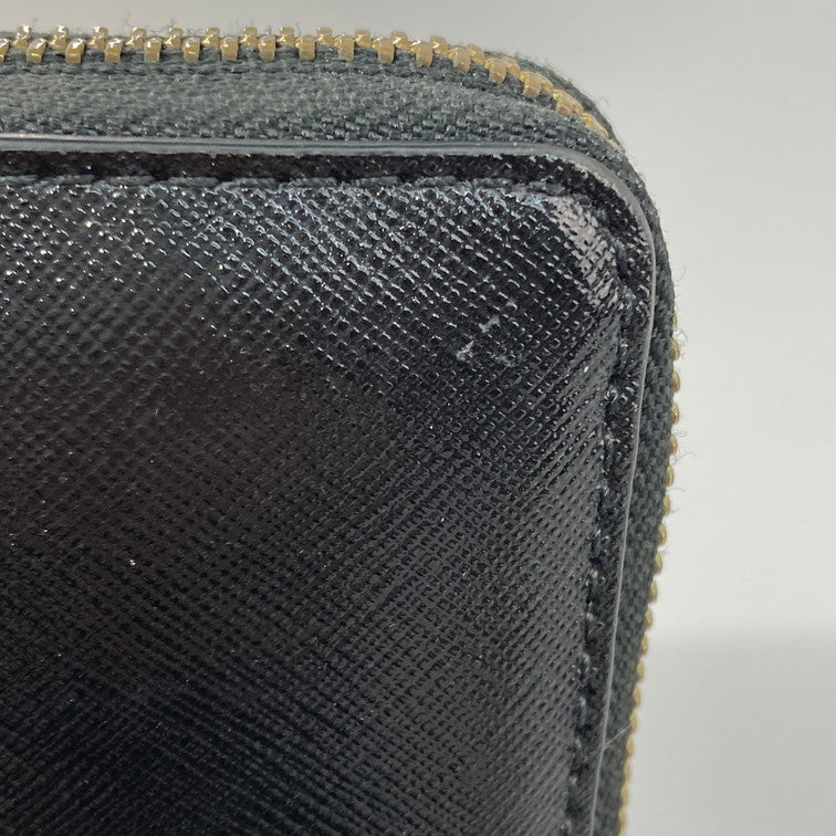 【中古品】【レディース】 MARC JACOBS マークジェイコブス 長財布 201-260424-WA-04-iwa カラー：ブラック グレー 万代Net店