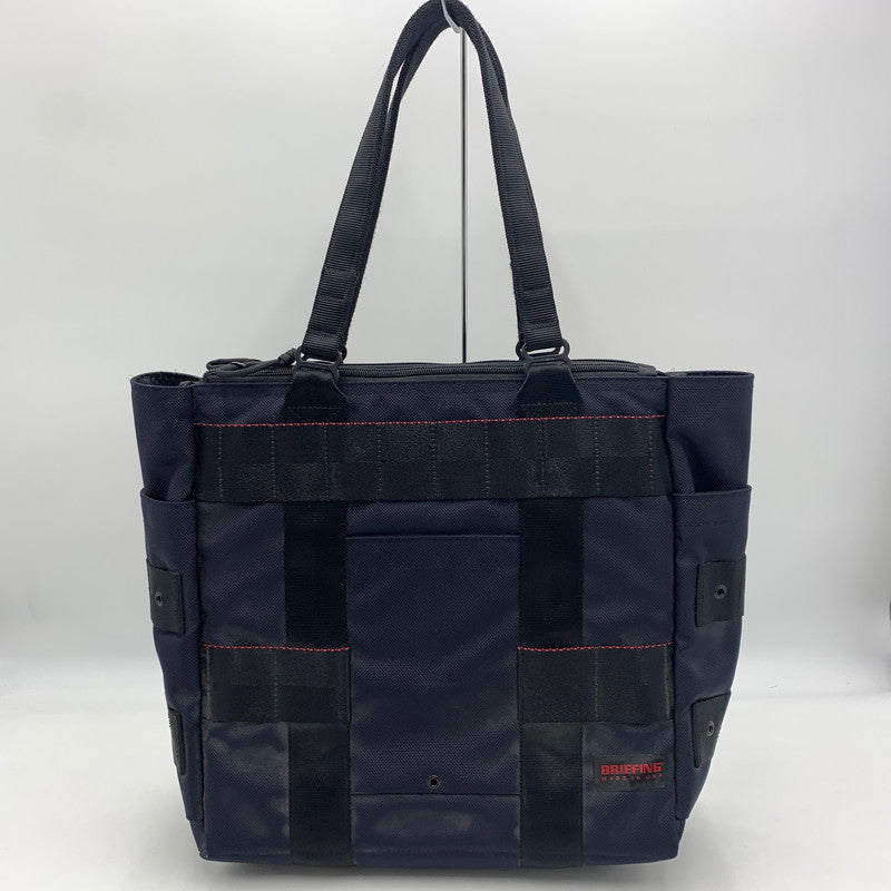 【現状渡し品】【メンズ】 BRIEFING ブリーフィング TOTE BAG MADE IN USA トートバッグ カバン ビジネスバッグ USA製 188-260602-ko-24-tei カラー：ネイビー 万代Net店