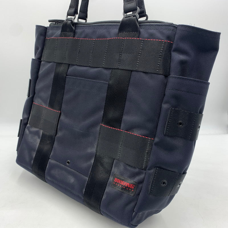 【現状渡し品】【メンズ】 BRIEFING ブリーフィング TOTE BAG MADE IN USA トートバッグ カバン ビジネスバッグ USA製 188-260602-ko-24-tei カラー：ネイビー 万代Net店
