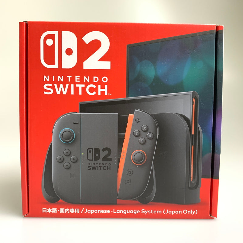 【中古美品】 Nintendo Switch 2(日本語・国内専用) ニンテンドースイッチ2 ゲーム機本体 035-260618-AS-8-min 万代Net店