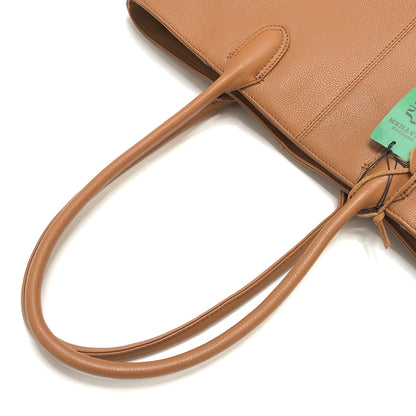 【中古美品】【メンズ/レディース】 JOYA ジョヤ COW LEATHER TOTE BAG J4010 トートバッグ 牛革 鞄 188-260929-rs-04-fur カラー：キャメル 万代Net店