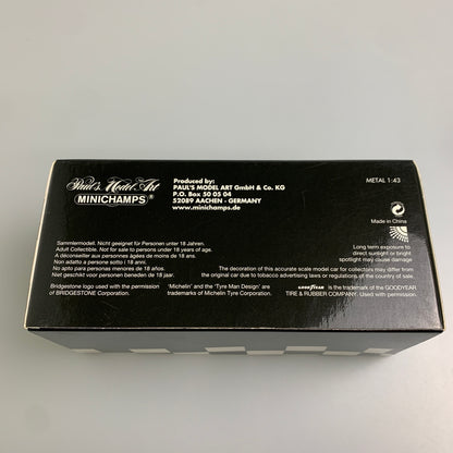【現状渡し品】 MINICHAMPS ミニチャンプ 1/43 オペル ベクトラ GTS V8 DTM ミニカー 061-260427-AS-2-min 万代Net店