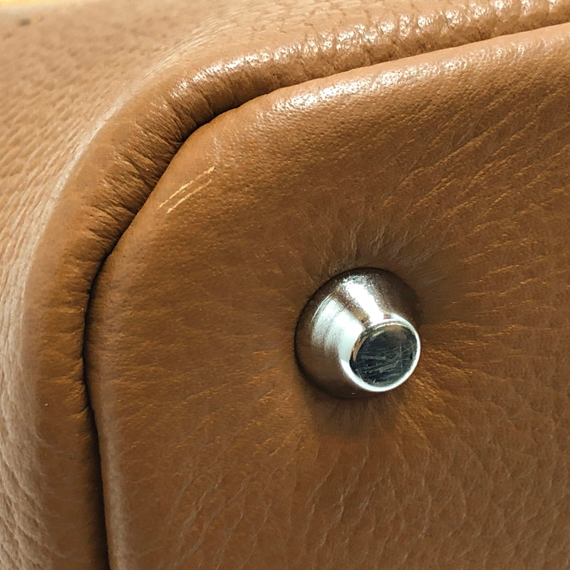 【中古美品】【メンズ/レディース】 JOYA ジョヤ COW LEATHER TOTE BAG J4010 トートバッグ 牛革 鞄 188-260929-rs-04-fur カラー：キャメル 万代Net店