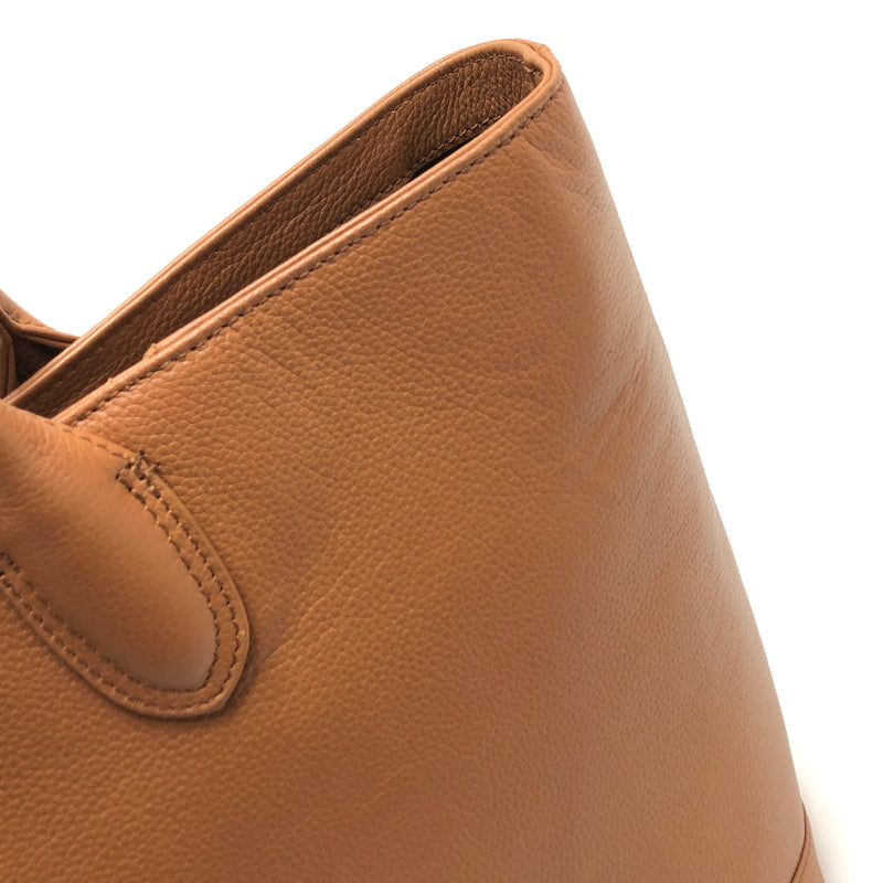 【中古美品】【メンズ/レディース】 JOYA ジョヤ COW LEATHER TOTE BAG J4010 トートバッグ 牛革 鞄 188-260929-rs-04-fur カラー：キャメル 万代Net店