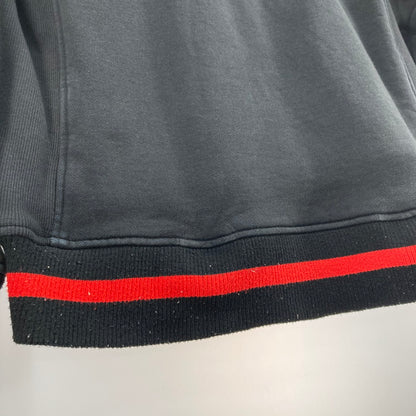 【中古品】【メンズ】 X-LARGE SNAP FRONT SWEAT HOODIE 0123203 ブルゾン 142-260106-WA-03-iwa サイズ：M カラー：ブラック レッド 万代Net店