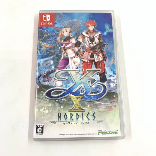 【中古品】 イースⅩ -NORDICS- - Switch ゲーム 029-250719-ko-02-fur 万代Net店