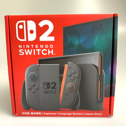 【中古美品】 Nintendo Switch 2(日本語・国内専用) ニンテンドースイッチ2 ゲーム機本体 035-260618-AS-9-min 万代Net店