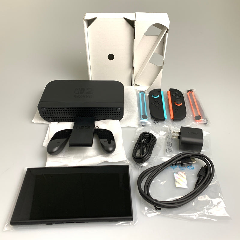 【中古美品】 Nintendo Switch 2(日本語・国内専用) ニンテンドースイッチ2 ゲーム機本体 035-260618-AS-9-min 万代Net店