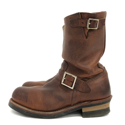 【現状渡し品】【メンズ】 RED WING レッドウィング ENGINEER BOOT RW2972 エンジニアブーツ ブーツ シューズ 靴 164-251113-rs-02-fur サイズ：26.0cm US8D カラー：ブラウン系 万代Net店