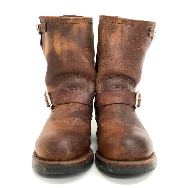 【現状渡し品】【メンズ】 RED WING レッドウィング ENGINEER BOOT RW2972 エンジニアブーツ ブーツ シューズ 靴 164-251113-rs-02-fur サイズ：26.0cm US8D カラー：ブラウン系 万代Net店