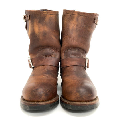 【現状渡し品】【メンズ】 RED WING レッドウィング ENGINEER BOOT RW2972 エンジニアブーツ ブーツ シューズ 靴 164-251113-rs-02-fur サイズ：26.0cm US8D カラー：ブラウン系 万代Net店